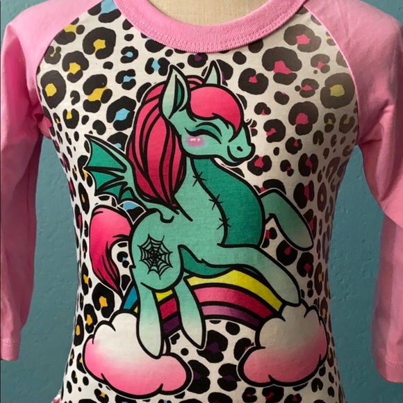 Kids 3/4 sleves tshirt Uniparty size 2-3 years - Picture 2 of 4